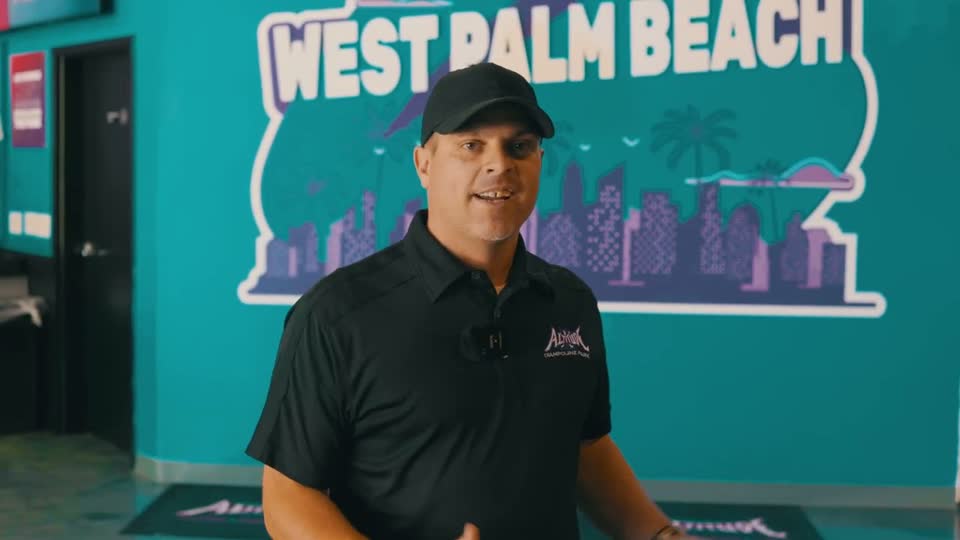 Grady Hinchman of Altitude Trampoline Park, West Palm Beach